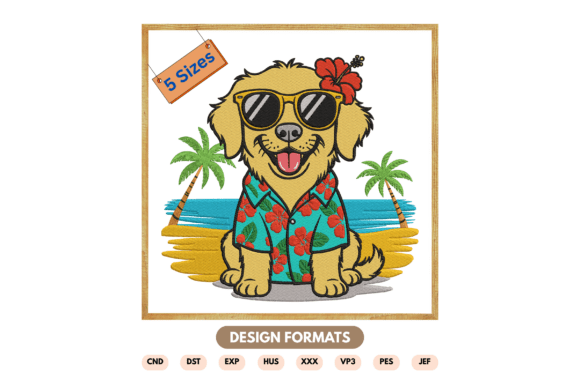 Beach Dog Embroidery: A Designer's Review