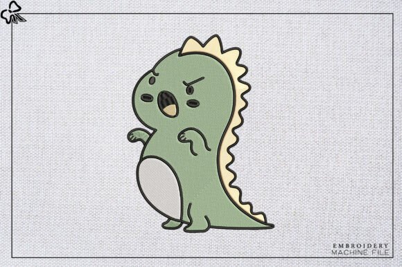 Cute Baby Dino Embroidery Review for Boutique Sweatshirts