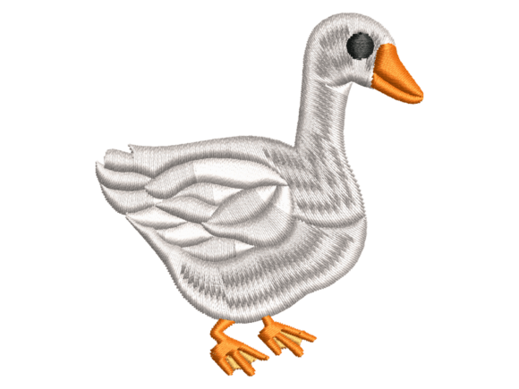 Cute Goose Embroidery Design Review for Boutiques