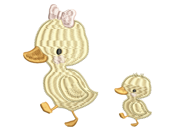 Review: Mother Duck Duckling Embroidery for Business