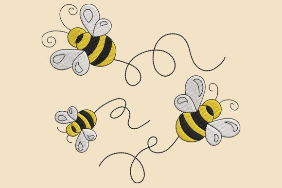 Triple Bee Embroidery Design Review for Boutiques